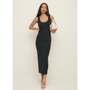 ReformationWomen's Natural Bijou black Knit Dress Size M